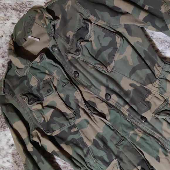 Free People Not Your Brothers Camo Jacket - Picture 3 of 8